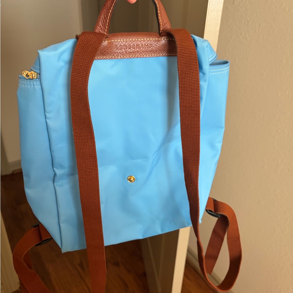 Longchamp Blue 12” Backpack - Picture 2 of 6